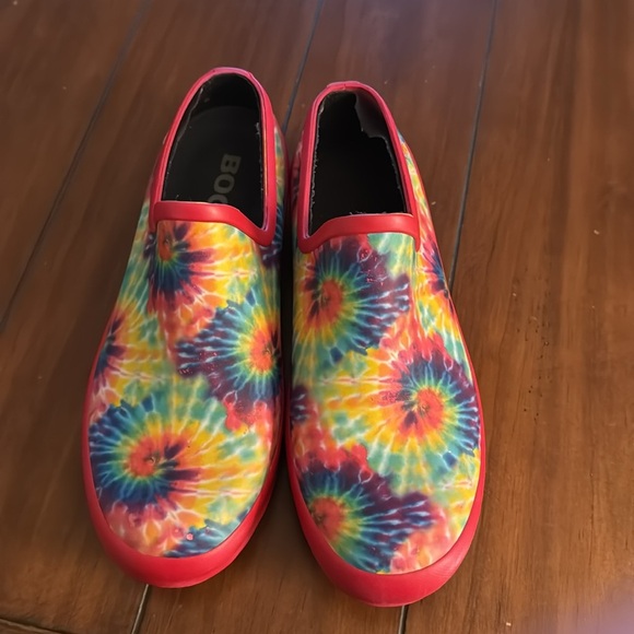 BOGS Woman’s Waterproof‎ Tie-Dye Slip-On Shoes - Multicolor - Picture 2 of 12
